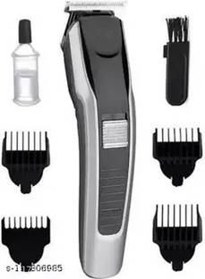 Nka AT-538 Professional Beard Trimmer For Men Trimmer 60 min  Runtime 3 Length Settings