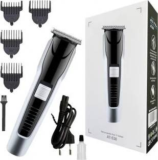 RACCOON Hair Trimmer AT-538 Beard and Hair Clipper Fully Waterproof Trimmer 60 min  Runtime 5 Length Settings