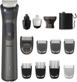 PHILIPS MG7920/65 Patented Twin Trim Tech|13 in 1 | Max Precision All-in One Trimmer 120 min  Runtime 17 Length Settings