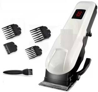 Shasma A451 (PROFESSIONAL HAIR TRIMMER) 2000 mAh Battery with LCD Battery Display Trimmer 300 min  Runtime 4 Length Settings