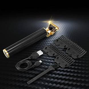 ms star Trimmer Cutting Machine | Hair Trimmer For Men | Golden/Black Trimmer 120 min  Runtime 4 Length Settings
