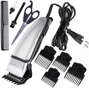 ISDP New Professional man corded hair trimmer electric hair shaving machine for unisex adults Fully Waterproof Trimmer 0 min  Runtime 4 Length Settings