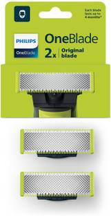 RLN Philips Oneblade Replaceable Blade Pack of 2 Replaceable Blades Trimmer 0 min  Runtime 0 Length Settings