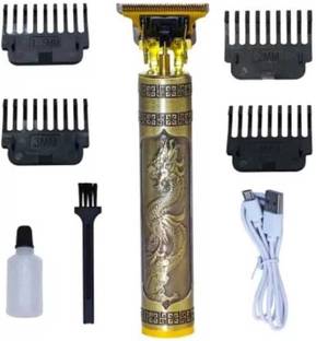Trendy styler Professional Golden Metal Maxtop t99 Body Trimmer Haircut Grooming Kit Z48 Trimmer 120 min  Runtime 4 Length Settings