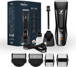 SAPORO Cordless Multi Trimmer for Men Fully Waterproof Trimmer 120 min  Runtime 4 Length Settings