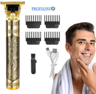 Profiline Vintage Hair Cutting Machine Hair Clipper Cutter Trimmer for Men Cordless Beard Trimmer 60 min  Runtime 3 Length Settings