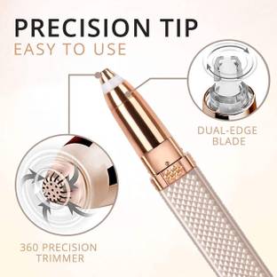 CORRUPTAK Personal Hair Removal Eyebrow Razor with Indicator Lights Eyebrow Thread, Women