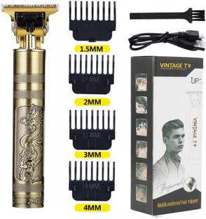Mahul Enterprises Vintage T9 professional clipper Trimmer for men Trimmer 120 min Runtime Grooming Kit 1 min  Runtime 4 Length Settings