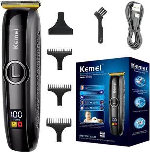 Kemei KM - 5072 hair Trimmer Trimmer 60 min  Runtime 4 Length Settings