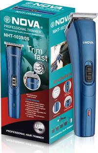 NOVA NHT 1039/05 USB Trimmer 45 min  Runtime 4 Length Settings