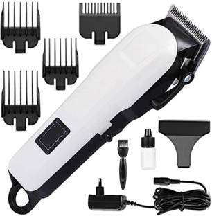 TKPO Powerful Hair Cutting Machine Rechargeable Hair Shaver Beard Razo Fully Waterproof Trimmer 240 min  Runtime 4 Length Settings