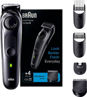 Braun BT5410 Trimmer 100 min  Runtime 39 Length Settings