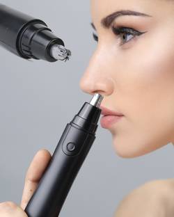 Sffizeex Nose Hair Trimmer, Ear and Nose Hair Trimmer for Men Women Cordless Trimmer 180 min  Runtime 1 Length Settings