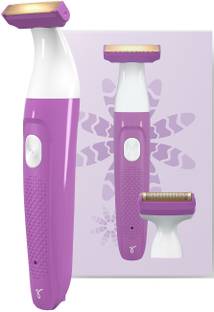 caresmith Bloom Bikini for Women Fully Waterproof Trimmer 90 min  Runtime 1 Length Settings