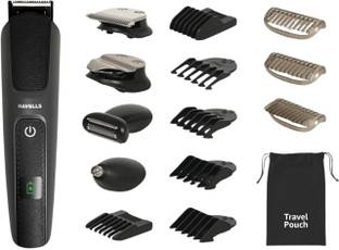 HAVELLS GS8714 Fully Waterproof Trimmer 120 min  Runtime 10 Length Settings