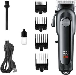 Crostal New rechargeable advanced hair cutting tool with a LCD display Trimmer 240 min  Runtime 3 Length Settings