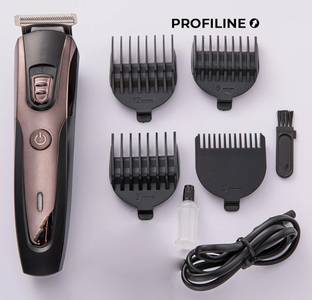 Profiline Geemy GM-6123 Professional Hair Cutting Machine Super Solid Trimmer 60 min  Runtime 4 Length Settings