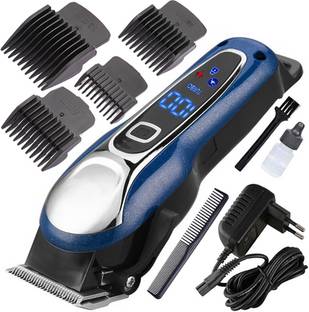 EPI Rechargeable Hair Clipper Professional Hair Trimmer For Men Beard Electric Cutter Hair Cutting Machine Haircut Cordless Clipper Trimmer 120 min  Runtime 4 Length Settings