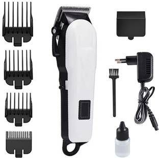 KEM Professional Rechargeable Good Quality LED Display Salon adjustable Fully Waterproof Trimmer 240 min  Runtime 4 Length Settings