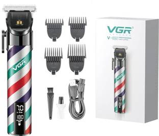 VGR V-692 with Smart Technology Trimmer 200 min  Runtime 8 Length Settings