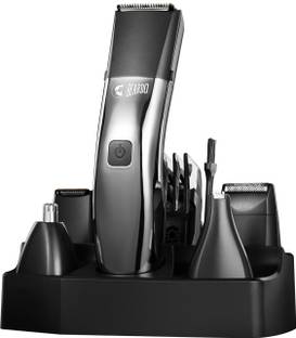 BEARDO Chrome Beast Grooming Kit Trimmer 90 min  Runtime 40 Length Settings