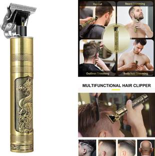 Gridlab Hair Trimmer Metal Body Cutting Grooming Kit Beard Shaver Trimmer 120 min  Runtime 4 Length Settings