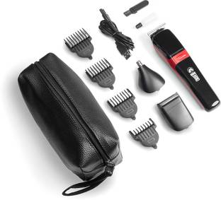 BEARDO Multi Purpose Grooming Kit Ape-X 3-in1 Cordless with Travel Pouch Trimmer 120 min  Runtime 20 Length Settings