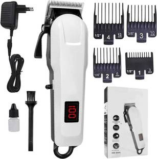 ValueShop PROFESSIONAL Men Pro Buzzer Professional hair clipper hair cutting machine Fully Waterproof Trimmer 240 min  Runtime 4 Length Settings