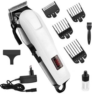 APRO Professional Rechargeable Cord & Cordless unisex salon hair cutting machine Fully Waterproof Trimmer 240 min  Runtime 4 Length Settings