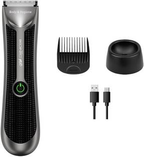 IKONIC Beard & Body Men Fully Waterproof Trimmer 90 min  Runtime 9 Length Settings