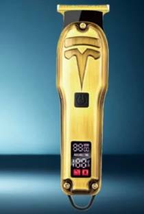 singh Hair trimmer gm 6716 led display india igrater zeero cutting rechargeable Trimmer 120 min  Runtime 4 Length Settings
