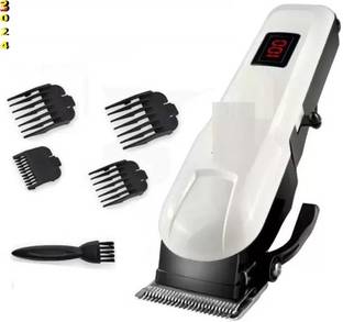 Sagaft A701 (PROFESSIONAL HAIR TRIMMER) 2000 mAh Battery with LCD Battery Display Trimmer 300 min  Runtime 4 Length Settings