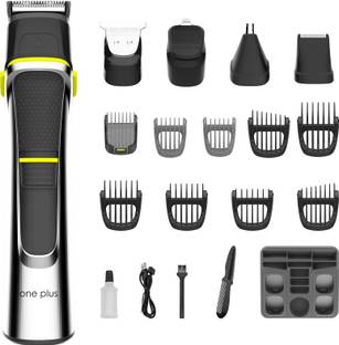 वनप्लस OP 191 14 in 1 Face, Body & Private Parts,DualCut Technology रनटाइम: 120 min पुरुषों के लिए