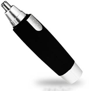 BeeDuck Man & Woman Nose Ear Eyebrow Hair Removal Electric Portable and Safe Trimmer Trimmer 120 min  Runtime 0 Length Settings