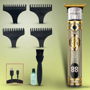 Pick Ur Needs Hair Trimmer/Shaver/Clippers T Shaped For Men C Type Charging For Beard Trimmer 120 min  Runtime 3 Length Settings