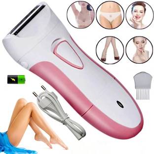SDMS KM 5001 Women Rechargeable Epilator quick charge Shaver for personal use Trimmer 30 min  Runtime 1 Length Settings