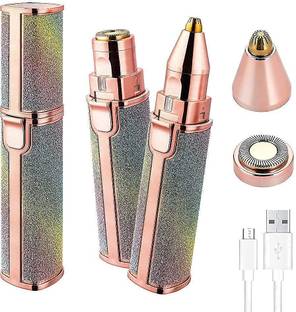 CHG 2 in 1 Lip Hair Removal Eyebrow Rechargeable Portable eyebrow trimmer for women,