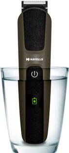 HAVELLS BT5115 Beard, IPX7 Fully Washable Body, Trimmer 120 min  Runtime 9 Length Settings
