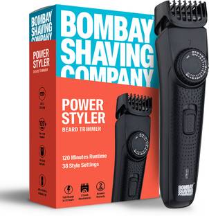 BOMBAY SHAVING COMPANY Flash Charging Men Beard Trimmer 120 min  Runtime 38 Length Settings