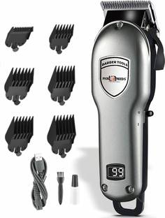 Pick Ur Needs Rechargeable Professional Hair Clipper / Trimmer For Men With LED Indicator 6W Trimmer 180 min  Runtime 8 Length Settings