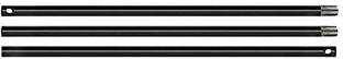 Hiffin hf Curtain Rods with Conversion Adapter Convert The Light Stand into a Background System 3 Feet Each Rod 3 Pcs Set (Curtain Rods with Conversion Adapter) Tripod Kit