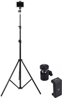 SURYAKUSH 2.1m professional tripod with clip in low price Monopod Kit, Tripod Kit, Tripod Ball Head