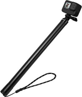 Axcess 118"/3 Meters Ultra Long Selfie Stick for GoPro Hero 11,10,9, Insta 360 One X Monopod