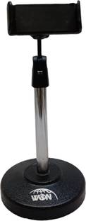 WON METAL MOBILE TABLE STAND 6 INCH HEIGHT WITH HEAVY METAL BASE Monopod