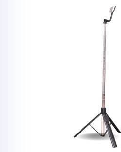 CRAZY BAR Y17 Selfie Stick Tripod Stand with Mini Lights for Photography Videoshoot Selfie Monopod, Tripod