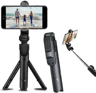 Techobucks Best Bluetooth Selfie Stick with Wireless Remote for Selfies/Vlog/Live Monopod Monopod Kit