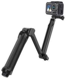 quikprof 3 Way Monopod Mount Tripod for GoPro And All Action Cameras Accessories Monopod, Tripod