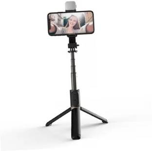 DHAN GRD R1s Bluetooth Selfie Sticks with Remote and Selfie Light Monopod, Tripod