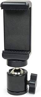 DDLC Locking Ball Head with Phone Holder and Hot Shoe Adapter Set Tripod Ball Head, Tripod Bracket