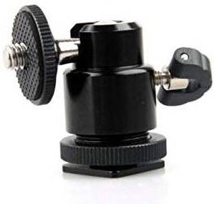 FLYING COLLECTION Multi Purpose Adjustable Swivel Angle Ball 1/4" Mini Tripod Ball Head